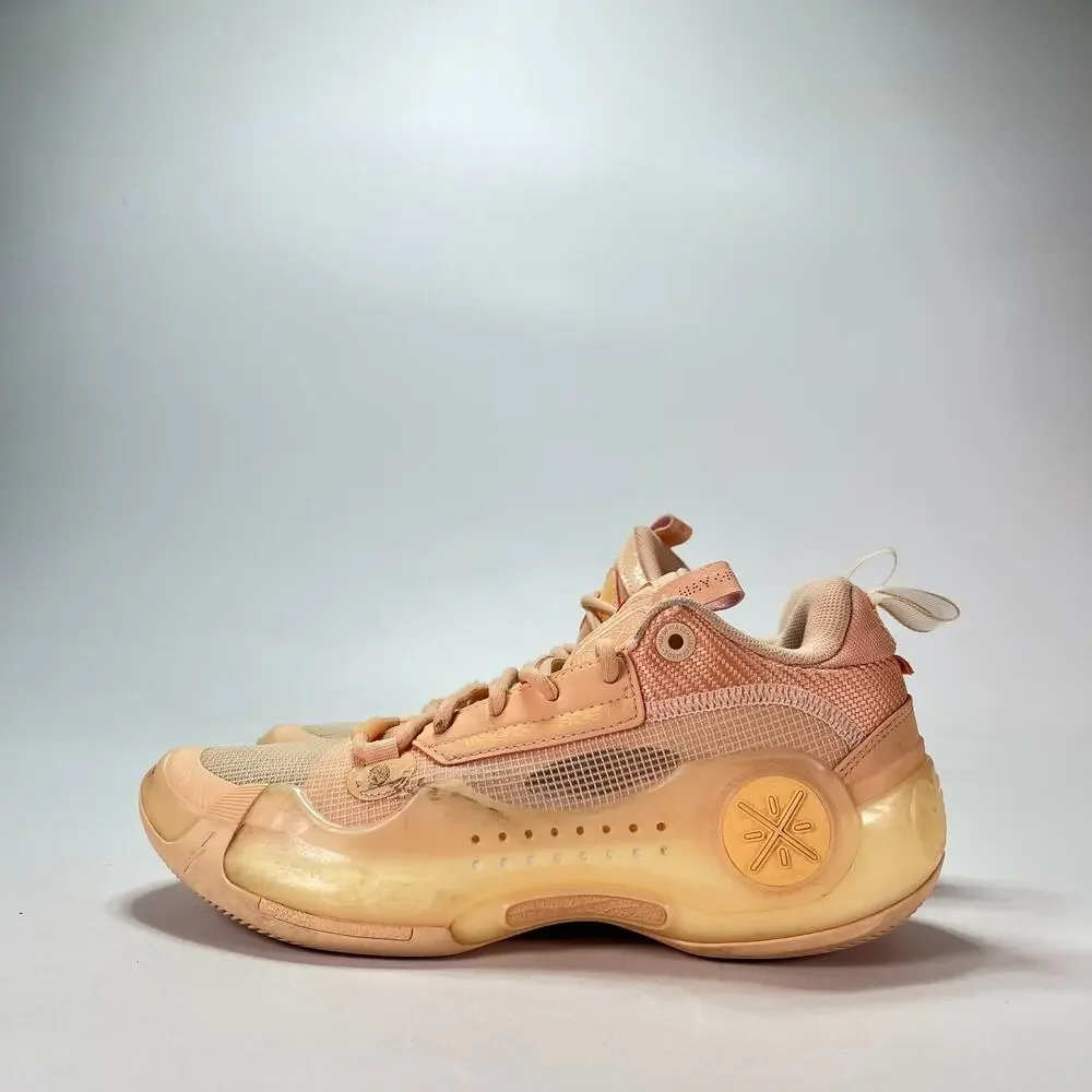 Li-Ning Way of Wade 10 Sweet Orange Low Top Basketball Sneakers Youth Size 6.5